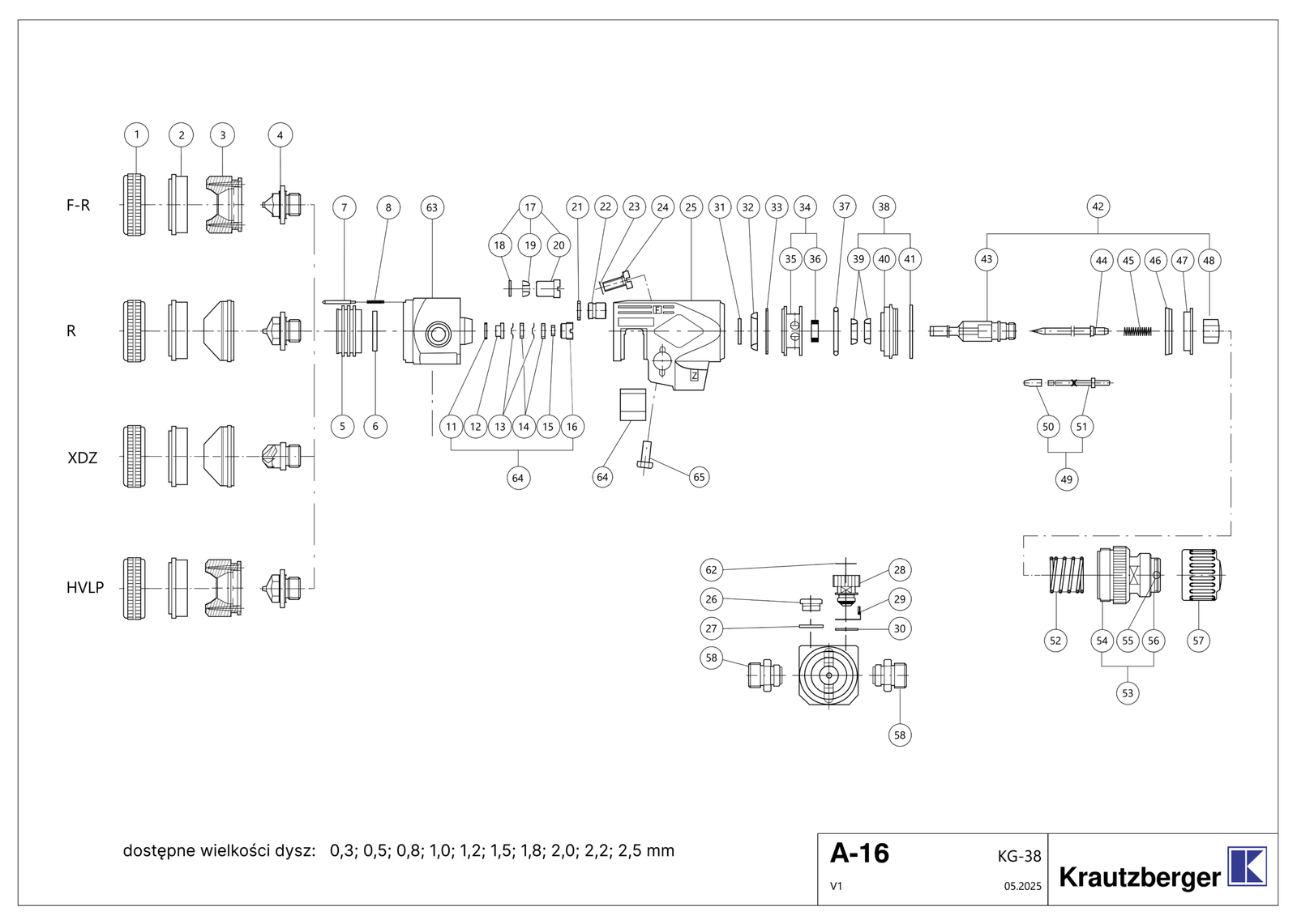 Pistolet automatyczny Krautzberger A-16