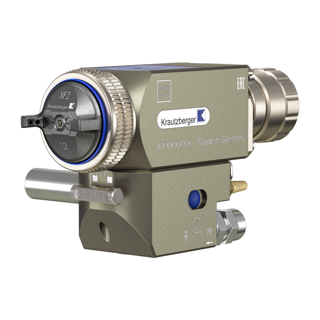 Duży pistolet z adapterem A–20 Krautzberger